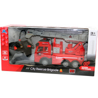 Кран р/у "Fire Engine" 20х12х8см пластик (свет, звук) 698A-2