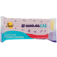 Пластилин  "ШколаСад" 240гр красный, в пакете LMC-240