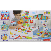 Конструктор - мозаика 261 деталь 6 в 1, 40х25см 201217-104