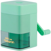 Точилка механическая 1 отв. "Macaron" 98x63x103мм пластик, мятная ER10604