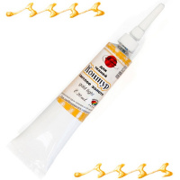 Контур акриловый д/ткани 20мл светлое золото 0709118