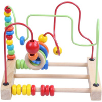 Игра логическая "Лабиринт" 22,5х15х18см дерево/металл, 4 вида 11370-24