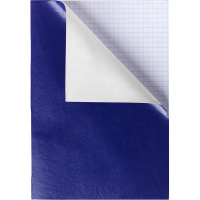 Тетрадь А4 96л клетка синий бумвинил на скобе 96Т4бвВ3/047622