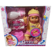 Кукла-пупс 25см с аксессуарами (звук) 2018152