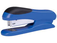 Степлер №24/6,26/6 25л глубина 55мм пластик синий/черный E0305