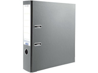 Папка-регистратор А4 75мм РР серая 3093307