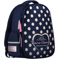 Рюкзак "From heart to heart" 30х38х20см, 1000гр, 2 отделения, 2 кармана, синий 12-001-149/02