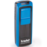 Оснастка для штампа 47 х 18мм карманная синяя 9512