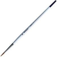 Кисть синтетика круглая №4/0 короткая ручка "Баргузин" 4607096507121