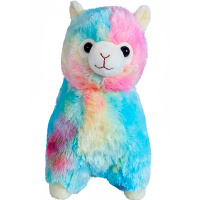 Лама 35см разноцветная, 2 вида FM6619