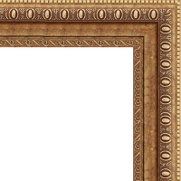 Рамка 40х50см коричневая/золото 60мм