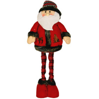 Сувенир Дед Мороз h-47-80см на телескопических ногах Y8462-19