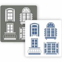 Трафарет пластиковый 15х15см АМ-03