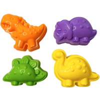 Формочки "Динозавры №45" 4шт. 14х12х10см в сетке 15606/АТ