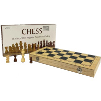 Шахматы 39х39см магнитные, дерево Y10351-24