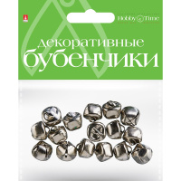 Бубенчики серебрянные 12мм 2-404/03