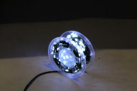 Эл/гирлянда 500 белых диодов длина 50м, 8 режимов, зеленый металл.провод Y10683-24