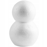 Заготовка д/декор. "Снеговик" 14см 1 шт/уп пенопласт Y9479-19