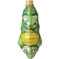 Ёлочное украшение "Крылатый дракон" h-7см в подарочной упаковке ФУ-652/1