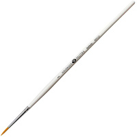 Кисть синтетика круглая №1 длинная ручка NP312301