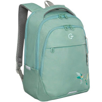 Рюкзак 29х40х18см, 600гр, 2 отделения, 4 кармана, мятный RD-540-2/3