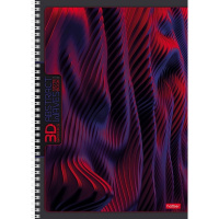 Тетрадь А4 96л клетка "Абстракция" на спирали глянцевая ламинация 4 дизайна 083242