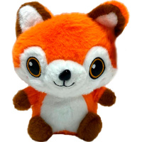 Лисенок 20см рыжий XM24801