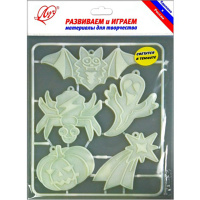 Трафарет д/витражных красок "Светящиеся страшилки" 23С 1479-08