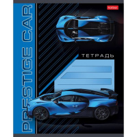 Тетрадь А5 12л клетка "Автопрестиж" на скобе 5 дизайнов 12Т5В1/067648
