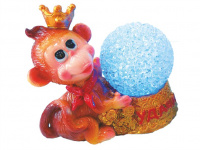 Сувенир Обезьяна 8*8,5см светящийся, 2 вида Y2610-15