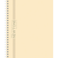 Тетрадь А5 96л клетка "NEWtone Pastel Лунный камень" 80гр/м2 на спирали ламинация Soft-touch 091827
