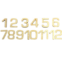 Набор цифр 3см, фанера 3мм 690014