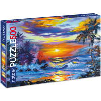 Пазлы 500 эл. "Premium. Морской закат" 48х33см 500ПЗ2_18221/055111