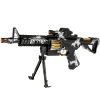 Автомат 44х17см пластик (свет, звук) T390-D3712/1208-2A Автомат 44х17см пластик (свет, звук) T390-D3712/1208-2A