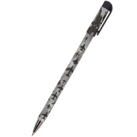 Ручка шариковая "HappyWrite. Военный паттерн. Самолеты" 0,5мм синяя 20-0215/30