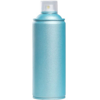 Краска в аэрозоли 520мл "HQ" жемчужно-голубая SNM008