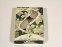 Свеча чайная 12гр ароматизир жасмин 6шт/уп 001823