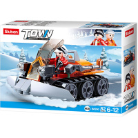 Конструктор "Снегоочиститель" 82 детали 19х14х4,5см пластик JB0913265