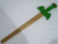 Меч рыцаря 50см дерево Y1001-13