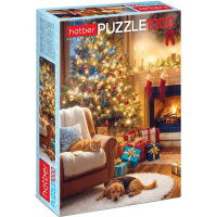 Пазлы 1000 эл. "Вечер у камина" 48х68см 1000ПЗ2_32959/089505