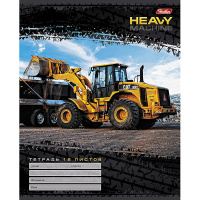 Тетрадь А5 12л линия "Спецтехника" на скобе 12Т5B2-033670