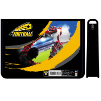 Папка д/труда А4 "Голкипер" 325х230х100мм на молнии сверху, пластик ПТР-22