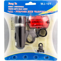 Набор фонарей для велосипеда (задний, передний) в блистере Y6360-17