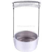 Кистемойка диаметр 10,5см, выс.18см алюминия DK11011