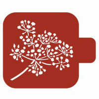 Трафарет пластиковый 9х9см с ручкой М9Кх-55