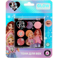 Тени для век "Tik Tok Girl" (двустронний аппликатор) в блистере YS096503-TTG
