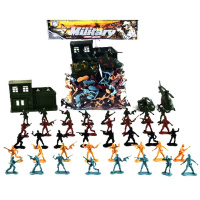 Набор солдат и техники "Военный" пластик 21х26х4см в пакете 2135641/0216-D