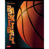 Тетрадь А5 96л клетка "СпортКлуб" на скобе 3D лак матовая ламинация 96Т5лолВ1/049041