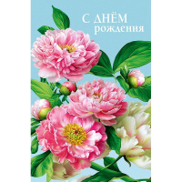 Открытка "С Днем Рождения" средний формат 183х121мм 0164.821