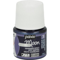 Краска акриловая по стеклу и керамике 45мл синий металл с фактурным эффектом "Fantasy Moon" 167038